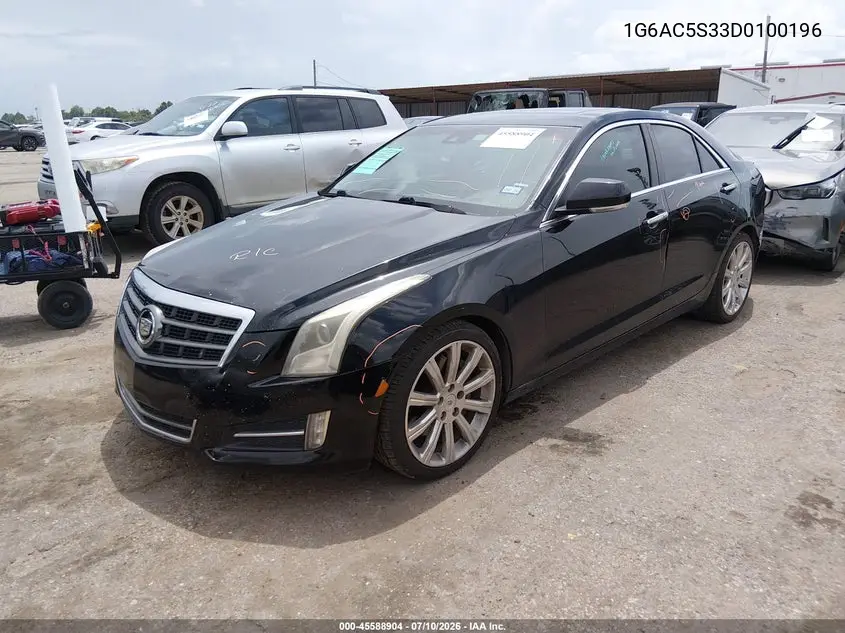 2013 Cadillac Ats Performance VIN: 1G6AC5S33D0100196 Lot: 45588904