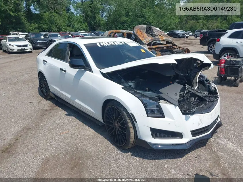 2013 Cadillac Ats Luxury VIN: 1G6AB5RA3D0149230 Lot: 45591380