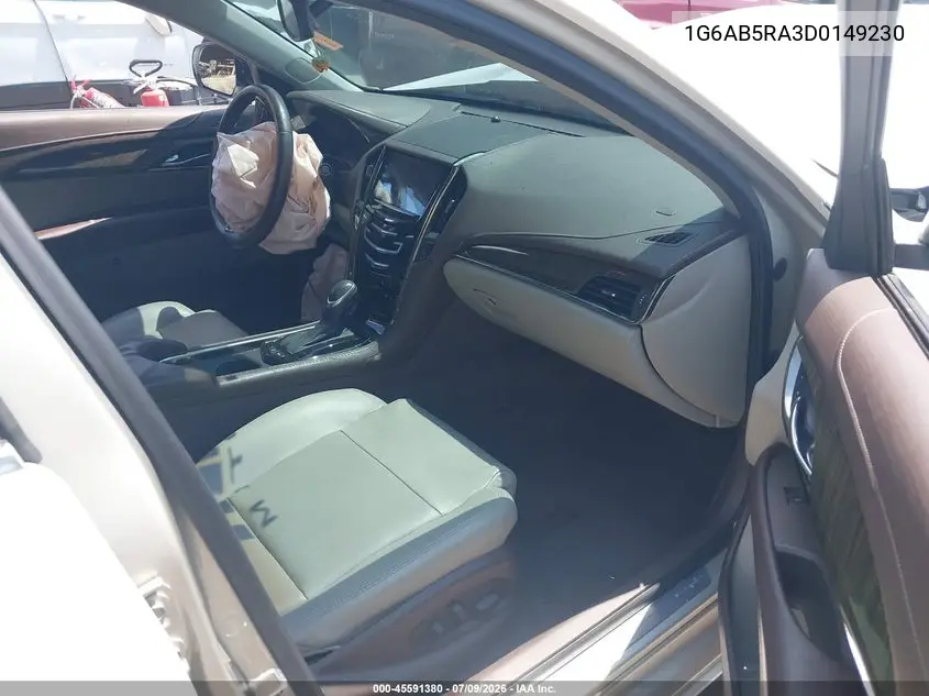 2013 Cadillac Ats Luxury VIN: 1G6AB5RA3D0149230 Lot: 45591380