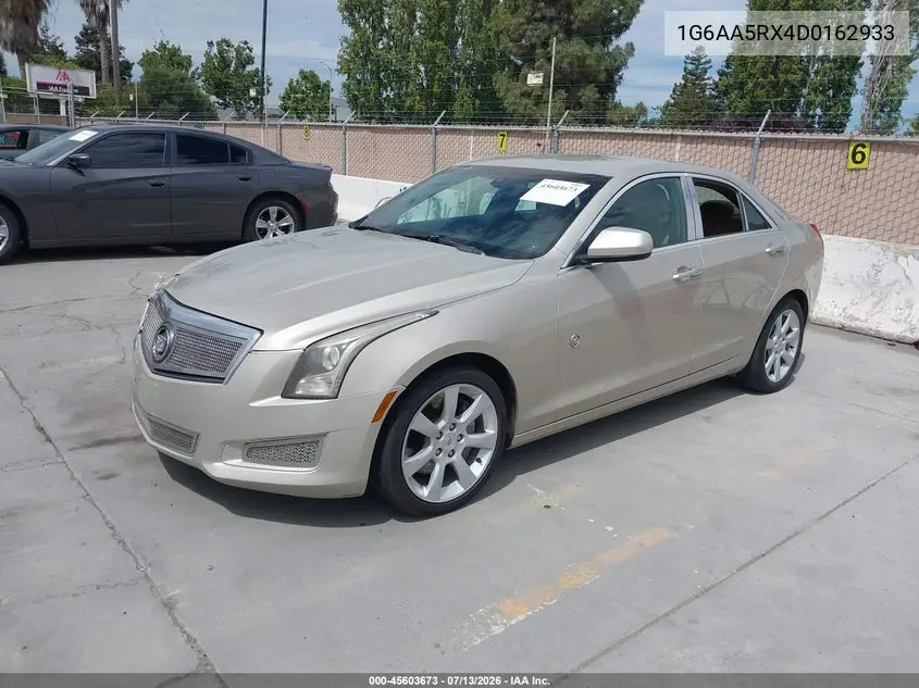 2013 Cadillac Ats Standard VIN: 1G6AA5RX4D0162933 Lot: 45603673