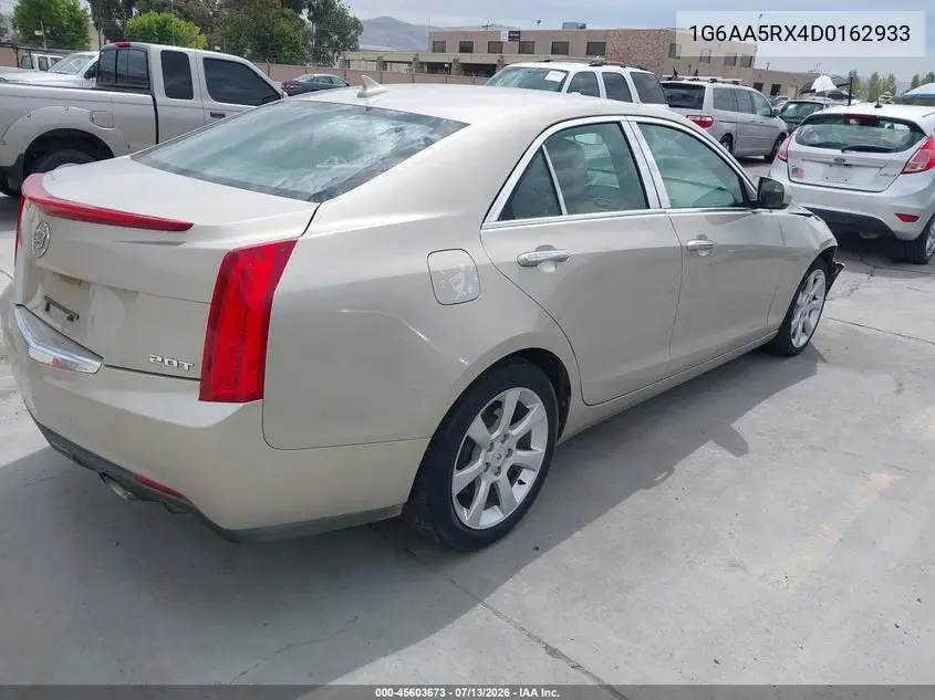 2013 Cadillac Ats Standard VIN: 1G6AA5RX4D0162933 Lot: 45603673
