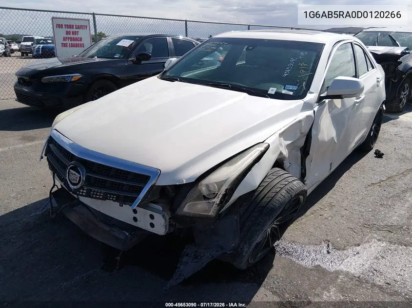 2013 Cadillac Ats Luxury VIN: 1G6AB5RA0D0120266 Lot: 45653090
