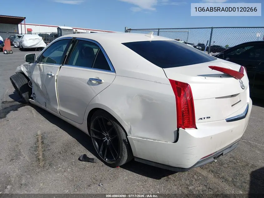 2013 Cadillac Ats Luxury VIN: 1G6AB5RA0D0120266 Lot: 45653090
