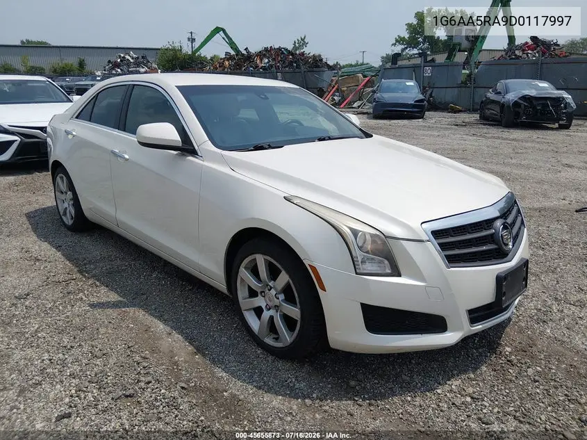 2013 Cadillac Ats Standard VIN: 1G6AA5RA9D0117997 Lot: 45655873