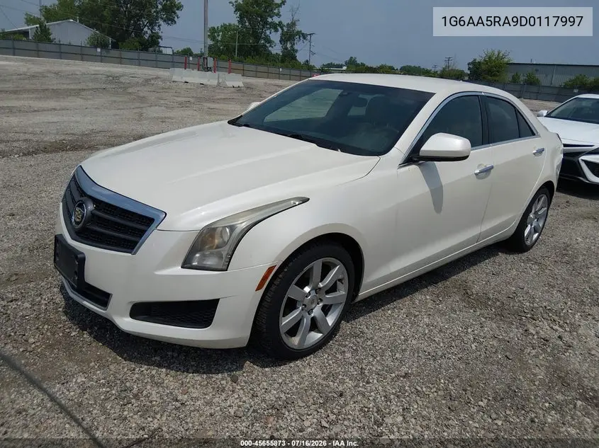 2013 Cadillac Ats Standard VIN: 1G6AA5RA9D0117997 Lot: 45655873