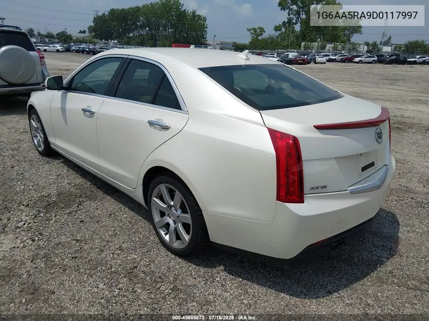 2013 Cadillac Ats Standard VIN: 1G6AA5RA9D0117997 Lot: 45655873