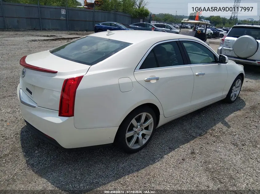 2013 Cadillac Ats Standard VIN: 1G6AA5RA9D0117997 Lot: 45655873