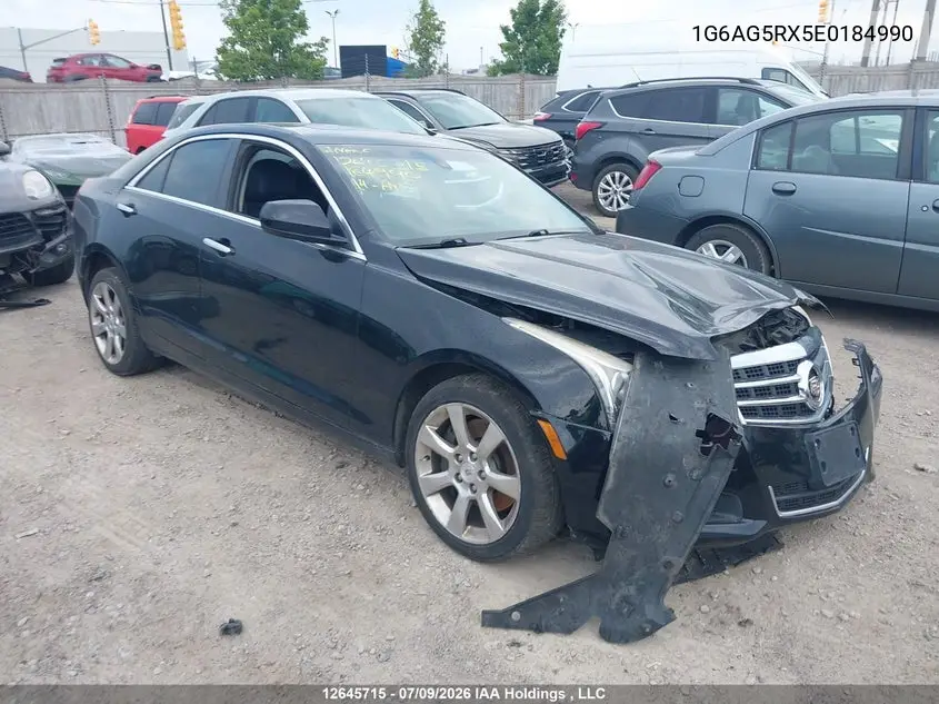 2014 Cadillac Ats VIN: 1G6AG5RX5E0184990 Lot: 12645715