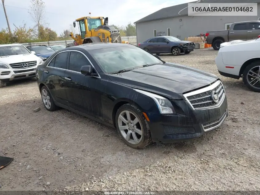 1G6AA5RA5E0104682 2014 Cadillac Ats Standard