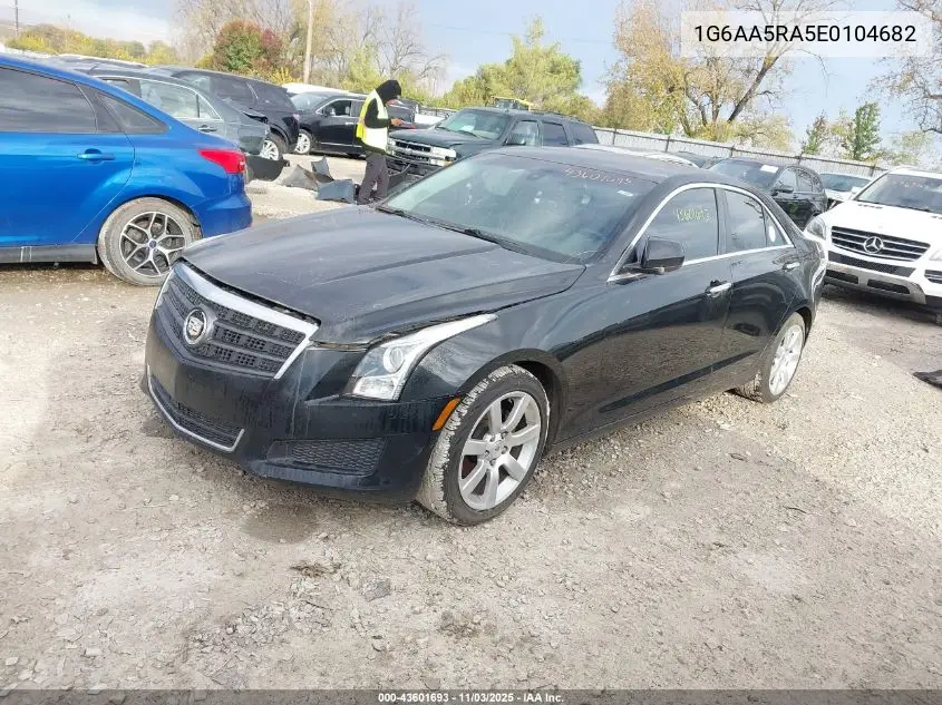 1G6AA5RA5E0104682 2014 Cadillac Ats Standard