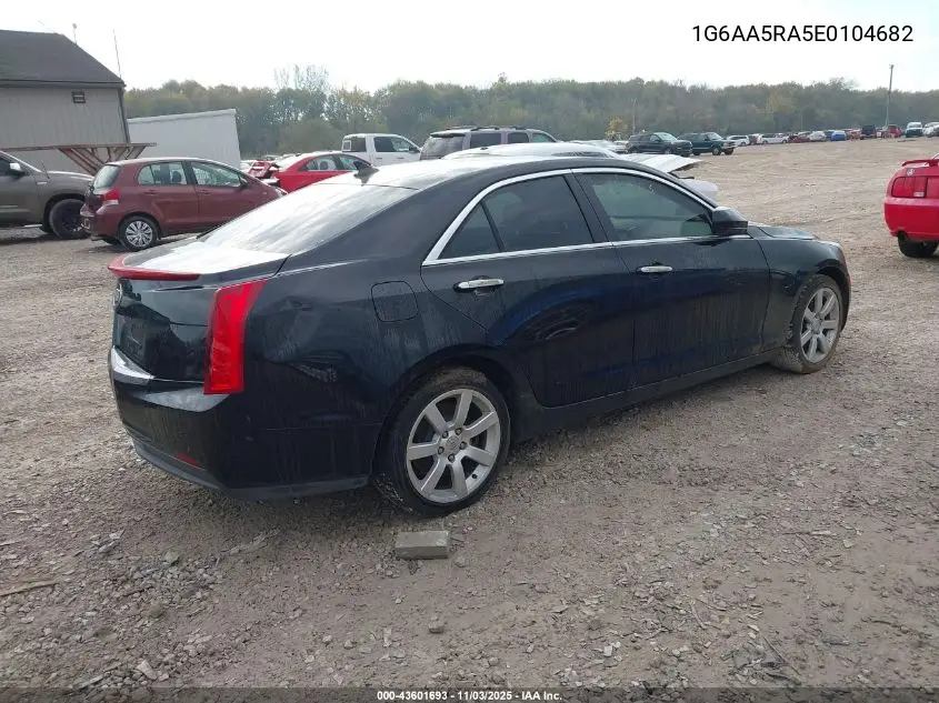 1G6AA5RA5E0104682 2014 Cadillac Ats Standard