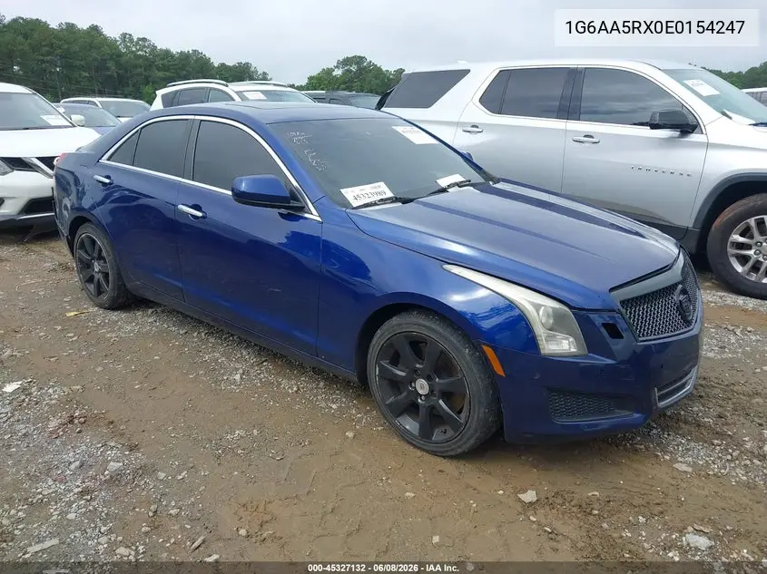 2014 Cadillac Ats Standard VIN: 1G6AA5RX0E0154247 Lot: 45327132