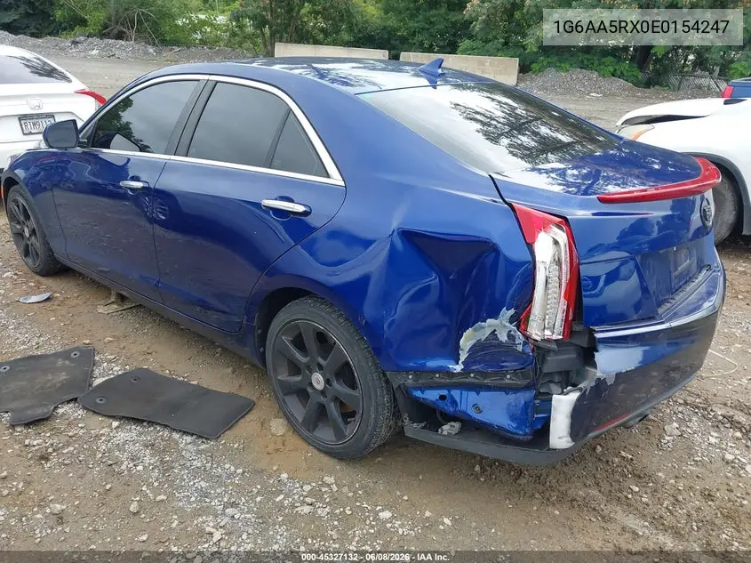 2014 Cadillac Ats Standard VIN: 1G6AA5RX0E0154247 Lot: 45327132
