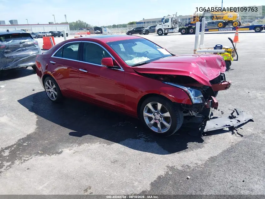 2014 Cadillac Ats Luxury VIN: 1G6AB5RA1E0109763 Lot: 45348734