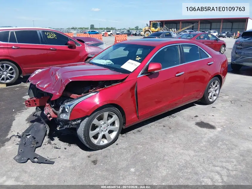 2014 Cadillac Ats Luxury VIN: 1G6AB5RA1E0109763 Lot: 45348734