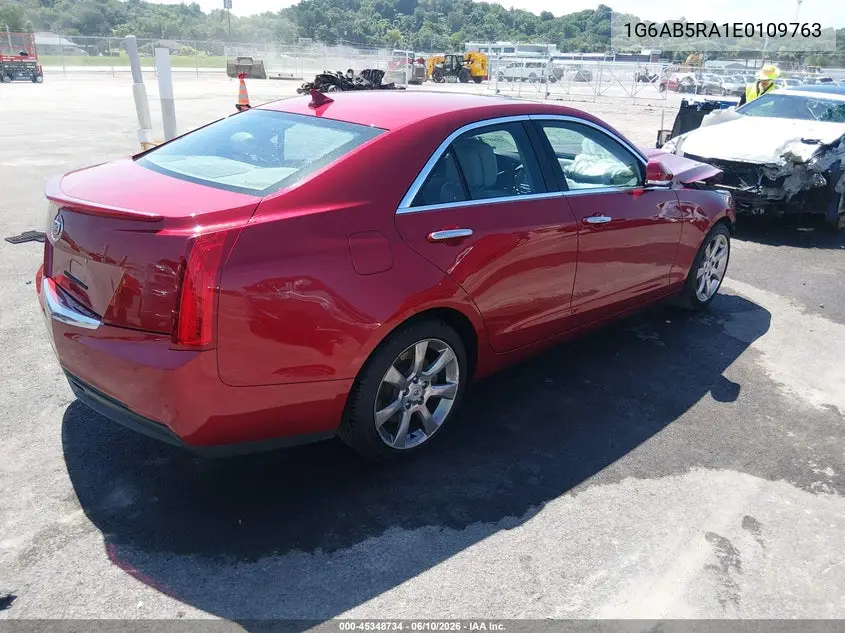 2014 Cadillac Ats Luxury VIN: 1G6AB5RA1E0109763 Lot: 45348734