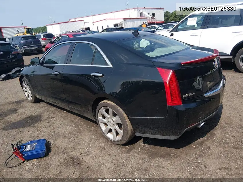 2014 Cadillac Ats Standard VIN: 1G6AG5RX3E0126330 Lot: 45363510