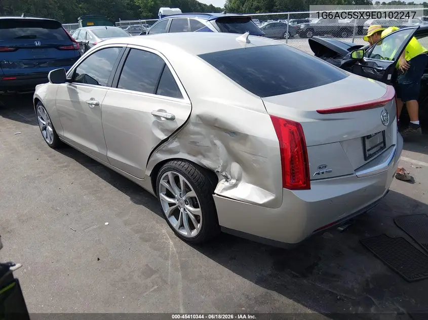 2014 Cadillac Ats Performance VIN: 1G6AC5SX9E0102247 Lot: 45410344