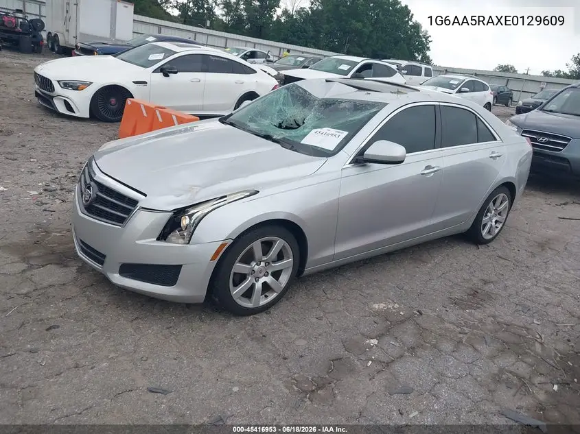 2014 Cadillac Ats Standard VIN: 1G6AA5RAXE0129609 Lot: 45416953