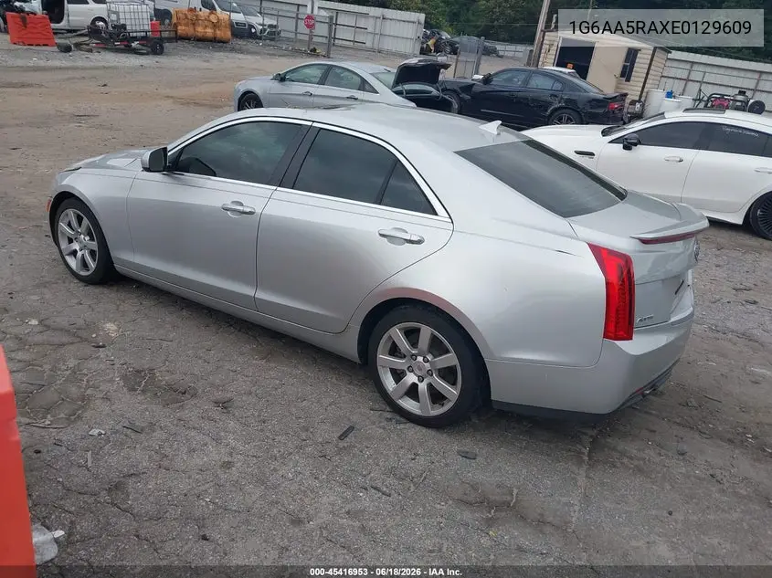 2014 Cadillac Ats Standard VIN: 1G6AA5RAXE0129609 Lot: 45416953
