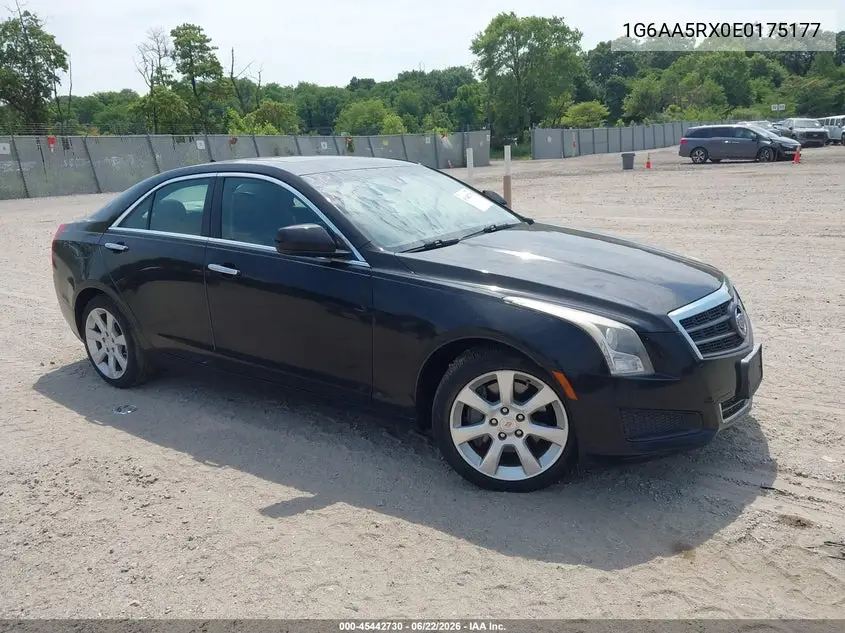 2014 Cadillac Ats Standard VIN: 1G6AA5RX0E0175177 Lot: 45442730