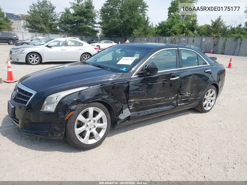 2014 Cadillac Ats Standard VIN: 1G6AA5RX0E0175177 Lot: 45442730