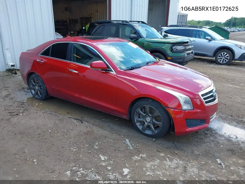 2014 Cadillac Ats Luxury VIN: 1G6AB5RX1E0172625 Lot: 45472275