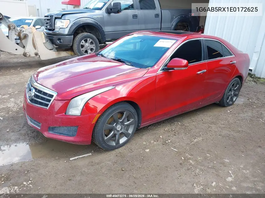 2014 Cadillac Ats Luxury VIN: 1G6AB5RX1E0172625 Lot: 45472275