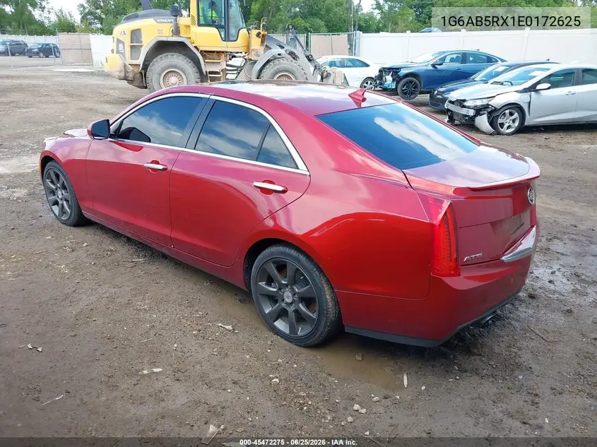 2014 Cadillac Ats Luxury VIN: 1G6AB5RX1E0172625 Lot: 45472275