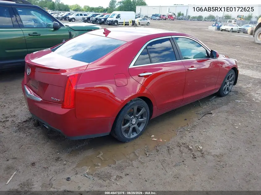 2014 Cadillac Ats Luxury VIN: 1G6AB5RX1E0172625 Lot: 45472275