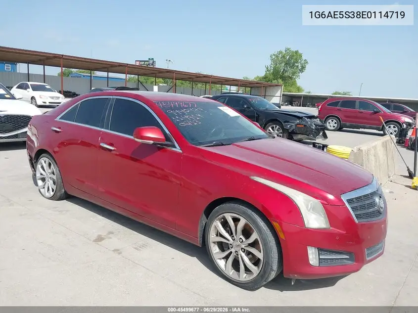 2014 Cadillac Ats Premium VIN: 1G6AE5S38E0114719 Lot: 45499677