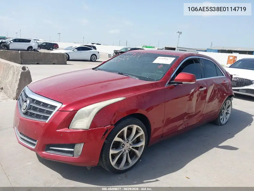 2014 Cadillac Ats Premium VIN: 1G6AE5S38E0114719 Lot: 45499677