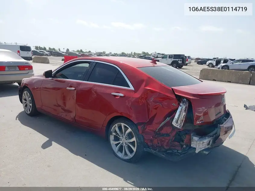 2014 Cadillac Ats Premium VIN: 1G6AE5S38E0114719 Lot: 45499677