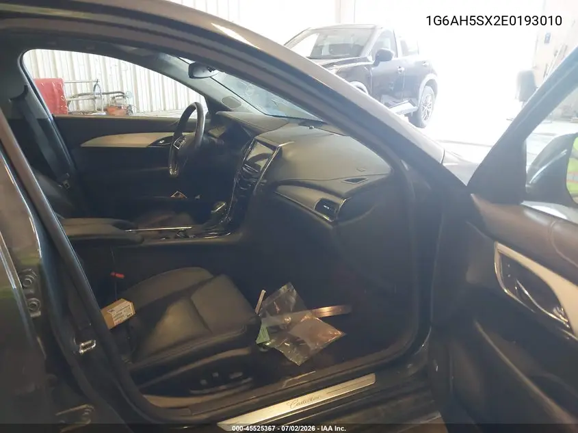 2014 Cadillac Ats Luxury VIN: 1G6AH5SX2E0193010 Lot: 45525367