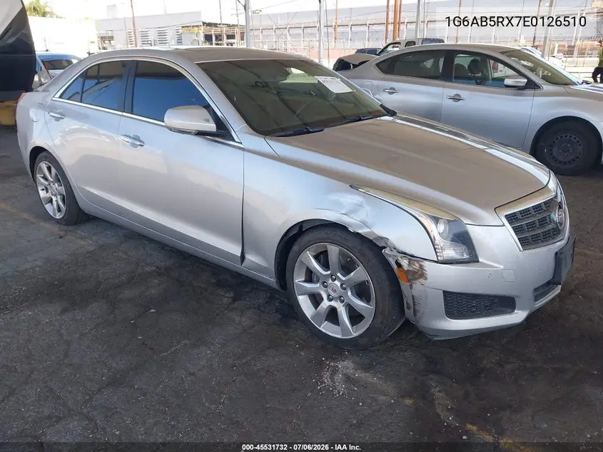 2014 Cadillac Ats Luxury VIN: 1G6AB5RX7E0126510 Lot: 45531732