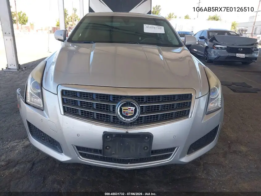 2014 Cadillac Ats Luxury VIN: 1G6AB5RX7E0126510 Lot: 45531732