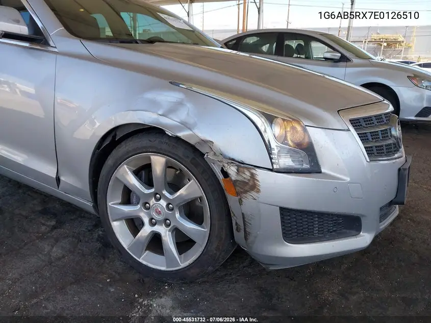 2014 Cadillac Ats Luxury VIN: 1G6AB5RX7E0126510 Lot: 45531732