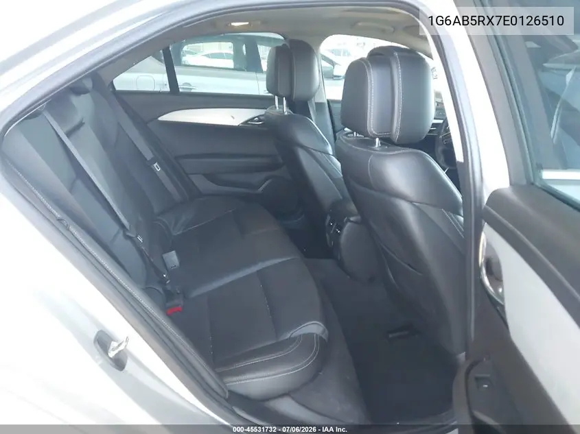2014 Cadillac Ats Luxury VIN: 1G6AB5RX7E0126510 Lot: 45531732