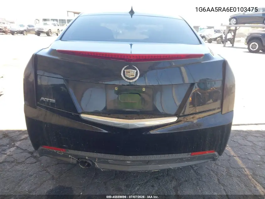 2014 Cadillac Ats Standard VIN: 1G6AA5RA6E0103475 Lot: 45559896