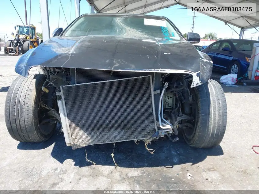 2014 Cadillac Ats Standard VIN: 1G6AA5RA6E0103475 Lot: 45559896