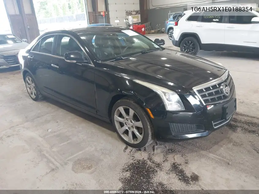 2014 Cadillac Ats Luxury VIN: 1G6AH5RX1E0188354 Lot: 45563273
