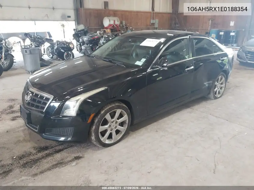 2014 Cadillac Ats Luxury VIN: 1G6AH5RX1E0188354 Lot: 45563273