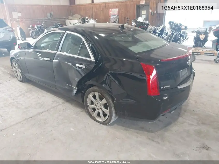 2014 Cadillac Ats Luxury VIN: 1G6AH5RX1E0188354 Lot: 45563273