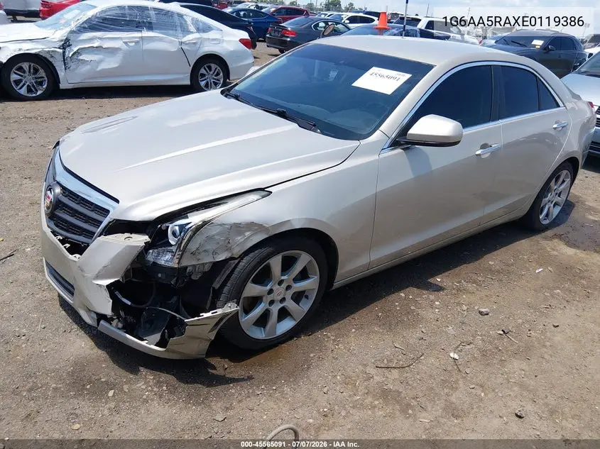 2014 Cadillac Ats Standard VIN: 1G6AA5RAXE0119386 Lot: 45565091