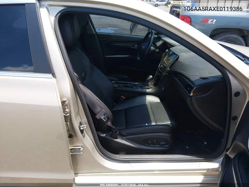 2014 Cadillac Ats Standard VIN: 1G6AA5RAXE0119386 Lot: 45565091