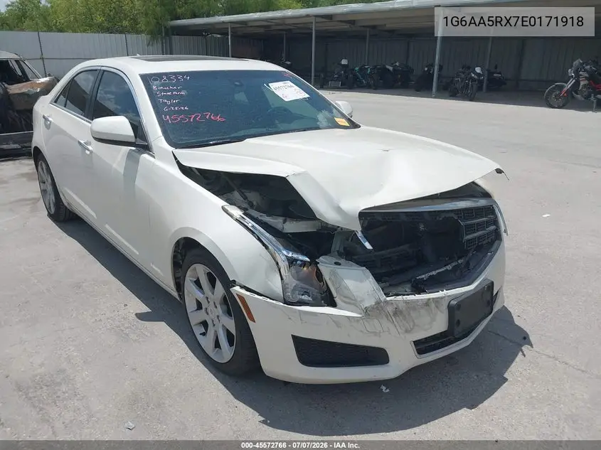 2014 Cadillac Ats Standard VIN: 1G6AA5RX7E0171918 Lot: 45572766