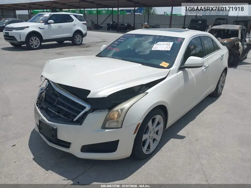 2014 Cadillac Ats Standard VIN: 1G6AA5RX7E0171918 Lot: 45572766