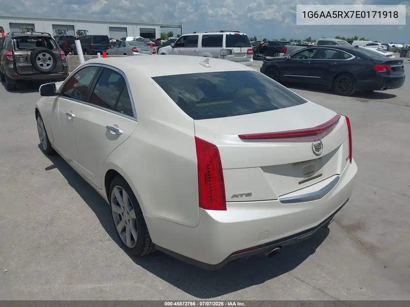 2014 Cadillac Ats Standard VIN: 1G6AA5RX7E0171918 Lot: 45572766