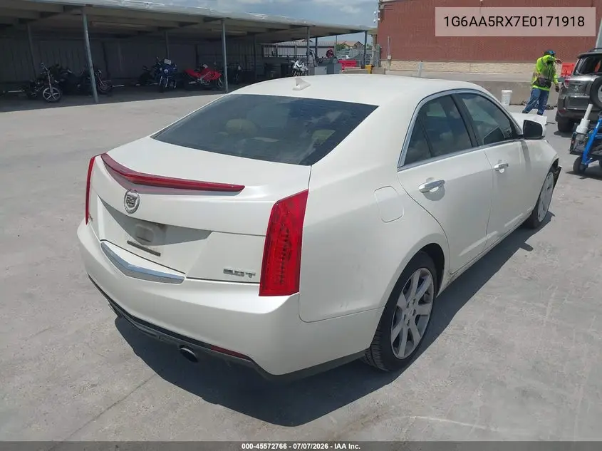 2014 Cadillac Ats Standard VIN: 1G6AA5RX7E0171918 Lot: 45572766