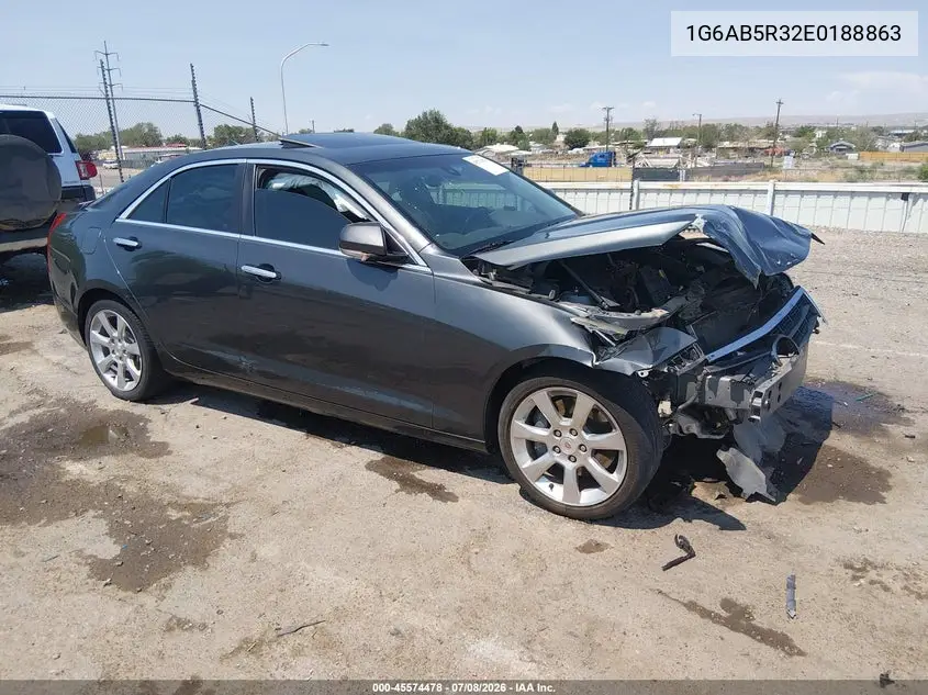 2014 Cadillac Ats Luxury VIN: 1G6AB5R32E0188863 Lot: 45574478